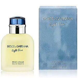 DOLCE&GABBANA
Men's Light Blue Pour Homme Eau de Toilette Spray, 2.5 oz.